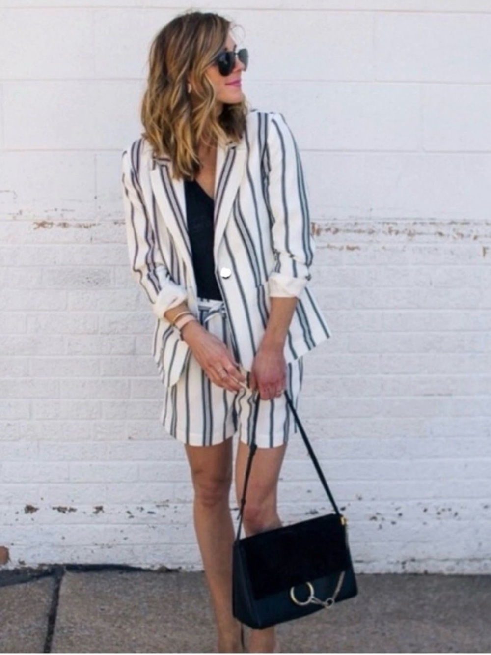 Sanctuary Striped Blazer
